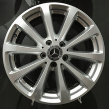 Load image into Gallery viewer, 4x Alufelge 17 Zoll 7.5" 5x112 40ET Glanz Silber A2134011300 Mercedes-Benz W213 FEL7402267294wq