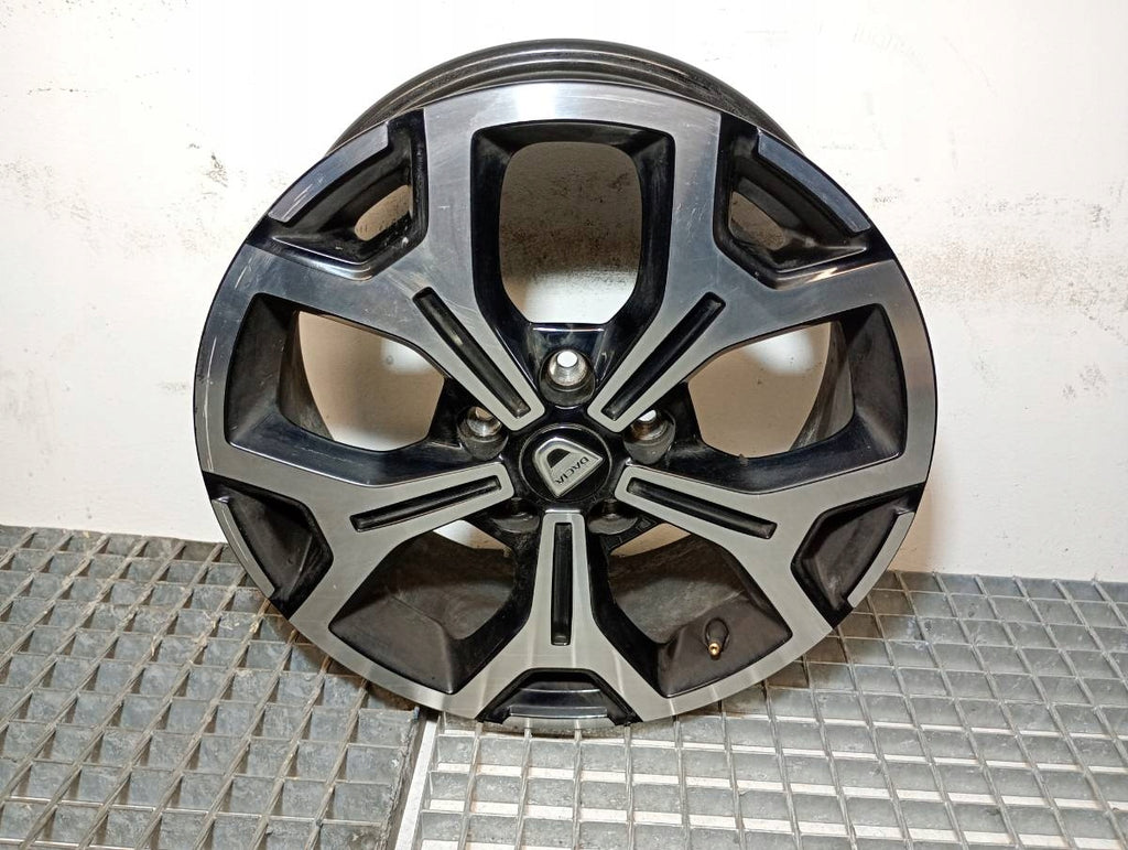 1x Alufelge 17 Zoll 6.5" 5x114.3 50ET Glanz Schwarz 403006285 Dacia Duster FEL1594945720xh