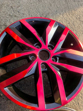 Load image into Gallery viewer, 1x Alufelge 17 Zoll 6.0" 4x100 50ET Glanz 2K5601025K VW Caddy III Alltrack FEL5359472770kb
