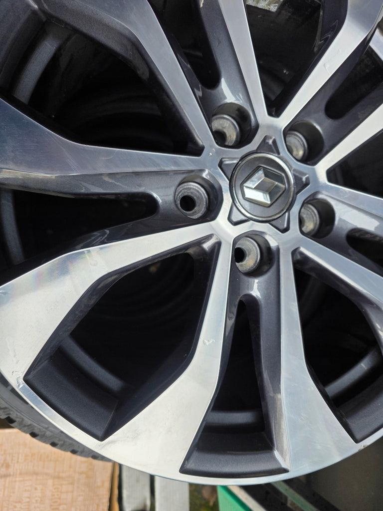 1x Alufelge 17 Zoll 7.0" 4x114.3 43ET Glanz Silber 403007202R Renault Megane 1 FEL7207848719mh