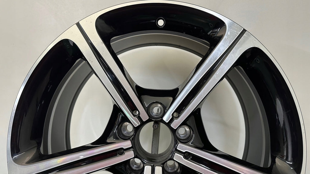 1x Alufelge 19 Zoll 8.0" 5x112 33ET Glanz Schwarz A2574011000 Mercedes-Benz Cls