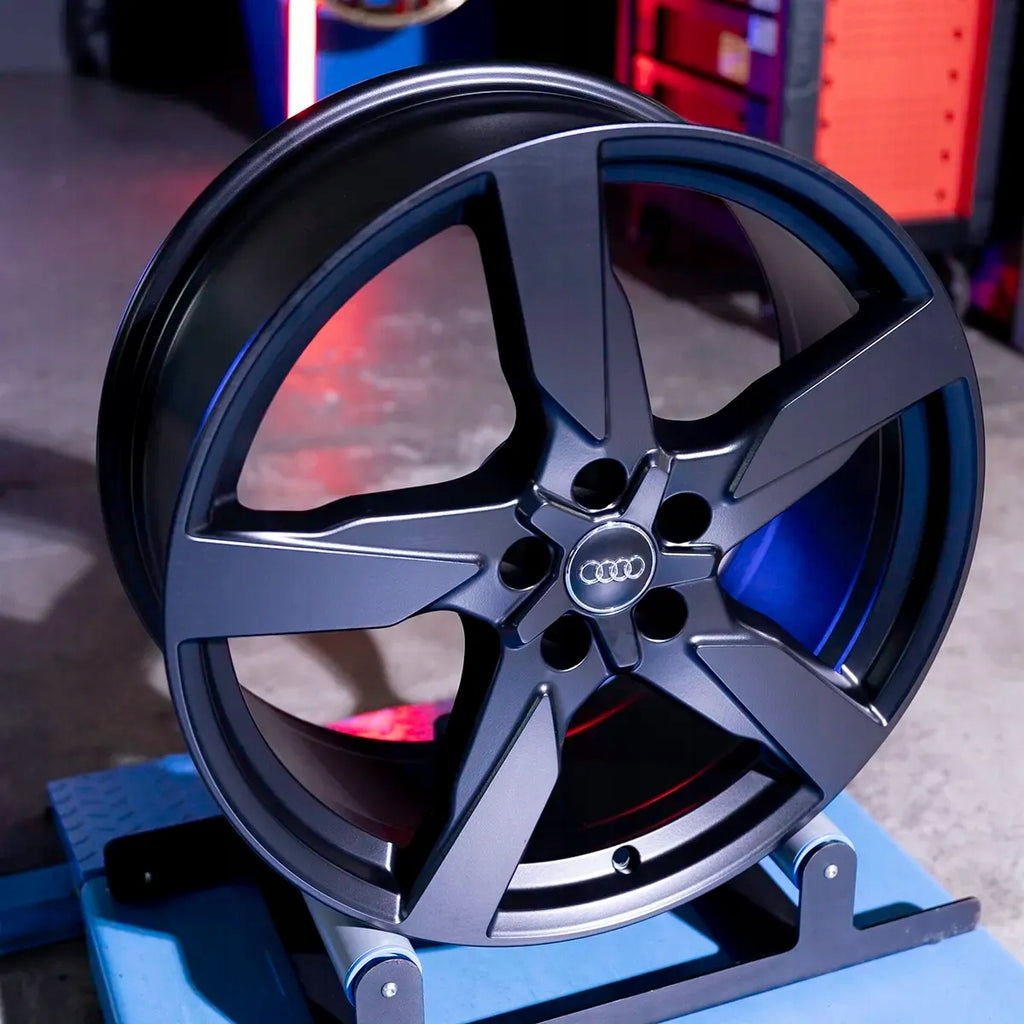 4x Alufelge 20 Zoll 8.5" 5x112 43ET Matt Schwarz 4K0601025AD Audi Rim Wheel FEL2850427074vh