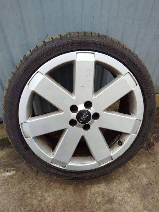 1x Alufelge 18 Zoll 7.5" 5x100 32ET Glanz Silber 8N0601025T Audi Rim Wheel FEL8682422705aw