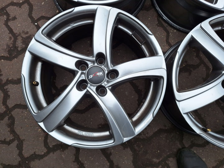 4x Alufelge 17 Zoll 7.5" 5x114.3 47ET KBA47528 Honda Civic I Cr-V Accord FEL5712585594wt