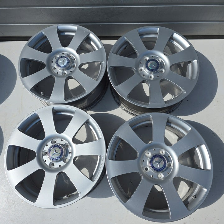4x Alufelge 17 Zoll 7.5" 5x112 47 5ET Mercedes-Benz Viano Rim Wheel FEL2369478514qj