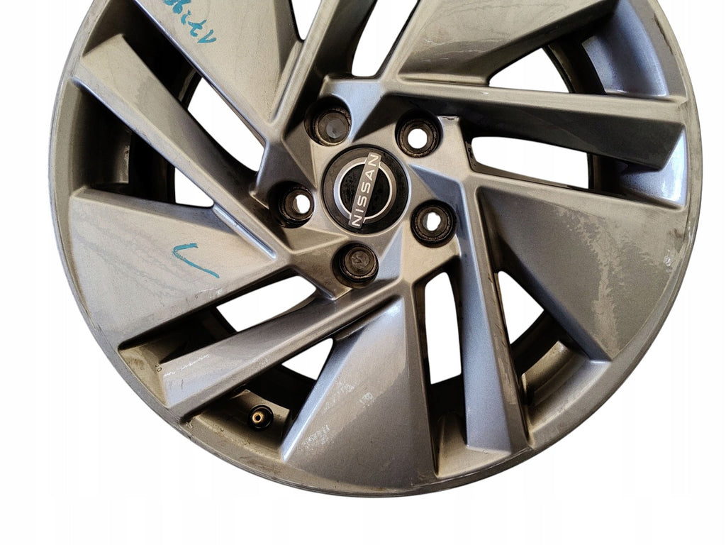 1x Alufelge 17 Zoll 7.0" 5x114.3 40ET Glanz Silber 6UA2A Nissan Qashqai J12 FEL7034596346jf