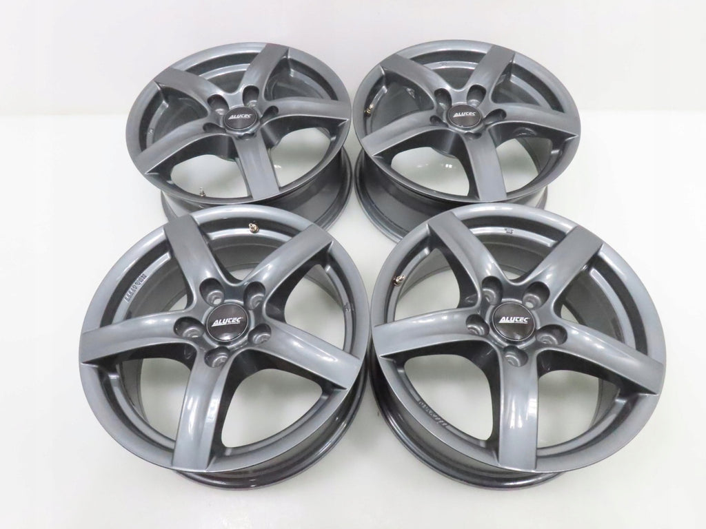 4x Alufelge 17 Zoll 7.5" 5x130 55ET Graphit KBA47777 Audi I Rim Wheel FEL9118833818nw