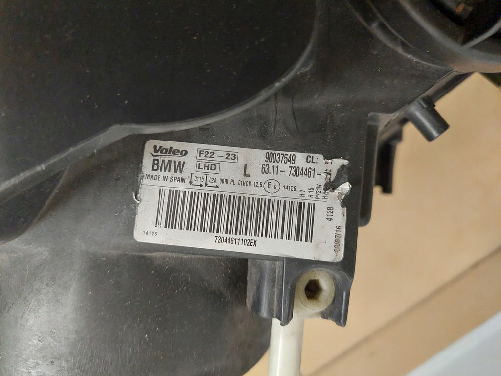 Frontscheinwerfer BMW 2 F22 F23 7304461 Xenon Links Scheinwerfer Headlight