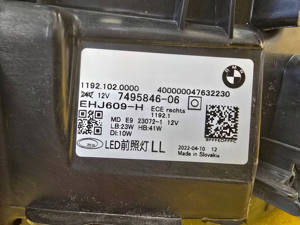 Frontscheinwerfer BMW 4 G22 G23 G26 7495846 LED Rechts Scheinwerfer Headlight SCH5711145633bt