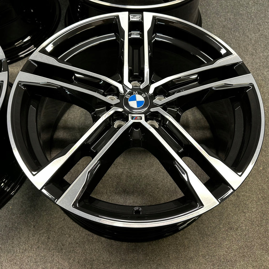 4x Alufelge 18 Zoll 8.0" 5x112 57ET Glanz Schwarz 8092352 BMW 2 F45 1 F40 F46 FEL1673599668si