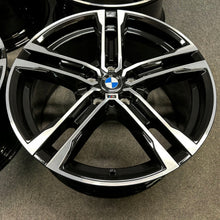 Load image into Gallery viewer, 4x Alufelge 18 Zoll 8.0" 5x112 57ET Glanz Schwarz 8092352 BMW 2 F45 1 F40 F46 FEL1673599668si