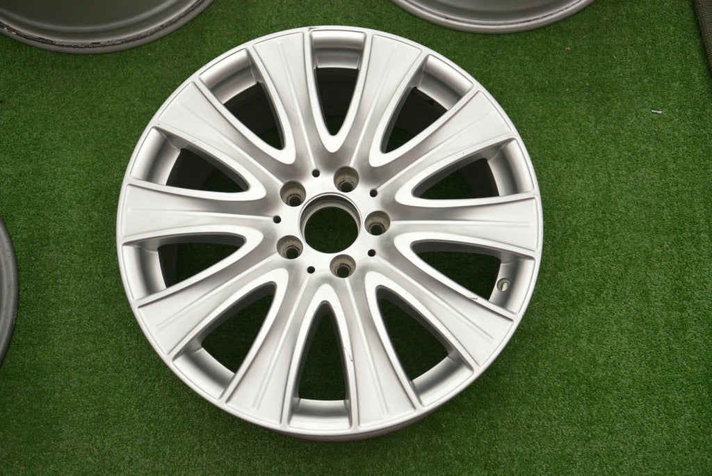 1x Alufelge 18 Zoll 8.0" 5x112 41ET Glanz Silber A2224010902 Mercedes-Benz