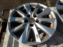 Load image into Gallery viewer, 4x Alufelge 17 Zoll 7.0" 5x114.3 50ET Glanz Silber Mazda Cx-5 Cx5 Cx-3 Cx3 Mx5 FEL8480061153cn