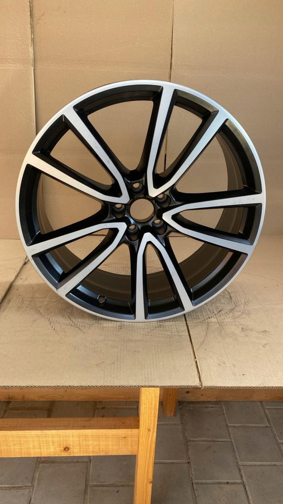 1x Alufelge 21 Zoll 8.5" 5x112 34ET Glanz Schwarz 80A601025BG Audi Q5 Rim Wheel FEL5707241777pc
