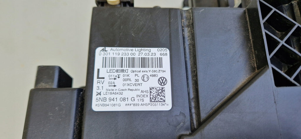 Frontscheinwerfer VW Tiguan 5NB941081G LED Links Scheinwerfer Headlight