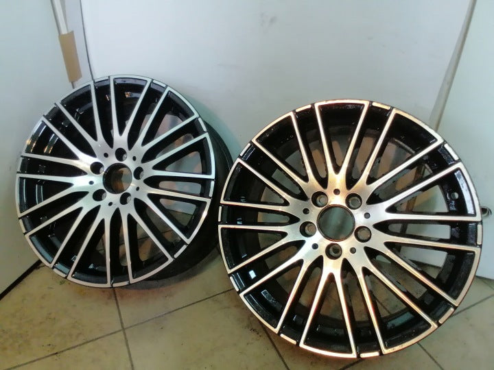 1x Alufelge 18 Zoll 7.5" 5x112 40ET A2064014900 Mercedes-Benz Amg Rim Wheel FEL7558539069al