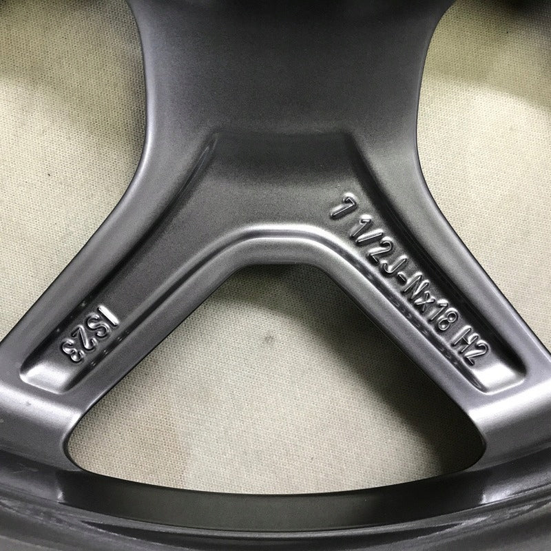 1x Alufelge 18 Zoll 7.5" 5x112 23ET Glanz Grau 5A324D5 BMW 1 Rim Wheel FEL4778927171lm