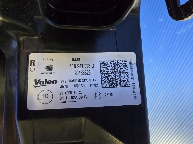 Frontscheinwerfer Seat Leon 5FB941008G Full LED Rechts Scheinwerfer Headlight