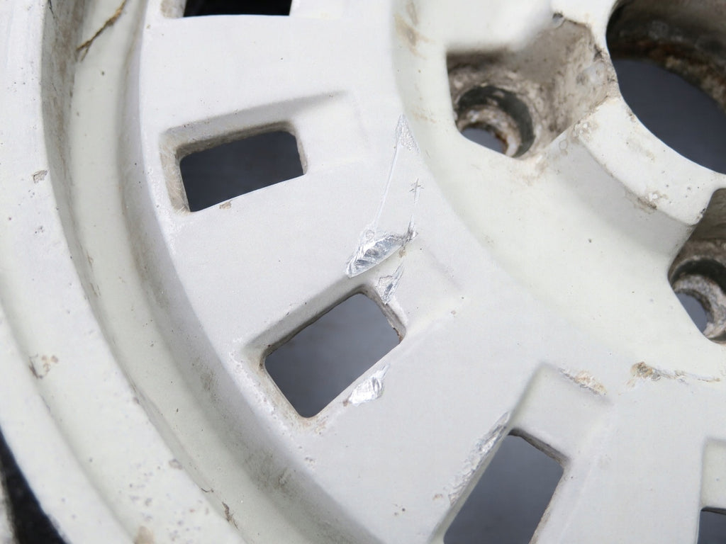 2x Alufelge 13 Zoll 5.5" 4x100 36ET Glanz Renault 11 Rim Wheel