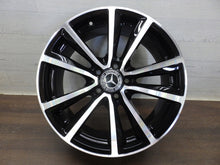 Laden Sie das Bild in den Galerie-Viewer, 4x Alufelge 18 Zoll 7.5" 5x112 52ET Glanz Schwarz A2464011602 Mercedes-Benz FEL6030699603lh