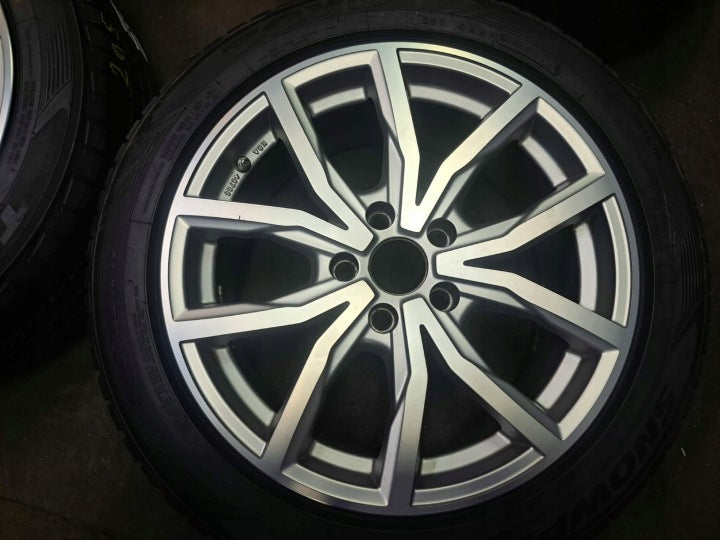 4x Alufelge 17 Zoll 8.0" 5x112 48ET KBA48785 Audi A4 A3 Leon I Passat Rim Wheel FEL5020173461cy