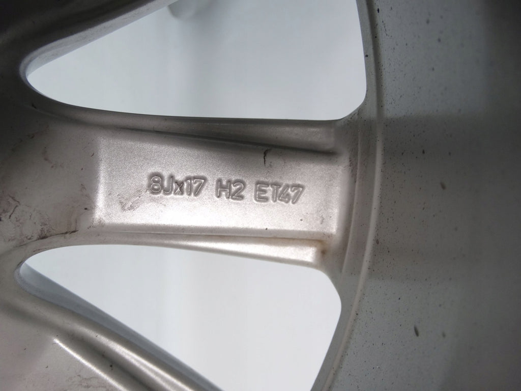 1x Alufelge 17 Zoll 8.0" 5x112 47ET Glanz Silber 8K0601025BR Audi A4 B8 FEL3997462007fl
