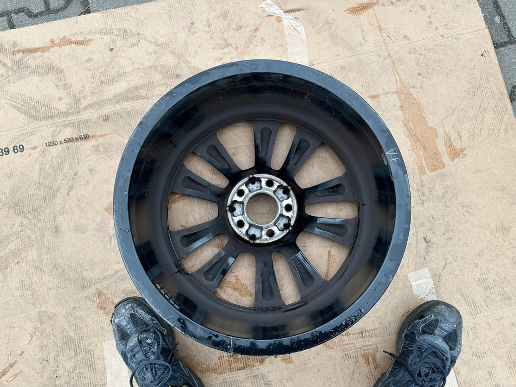 1x Alufelge 18 Zoll 8.0" 5x112 43ET Glanz Schwarz A2134011600 Mercedes-Benz Mg FEL2249741722kr