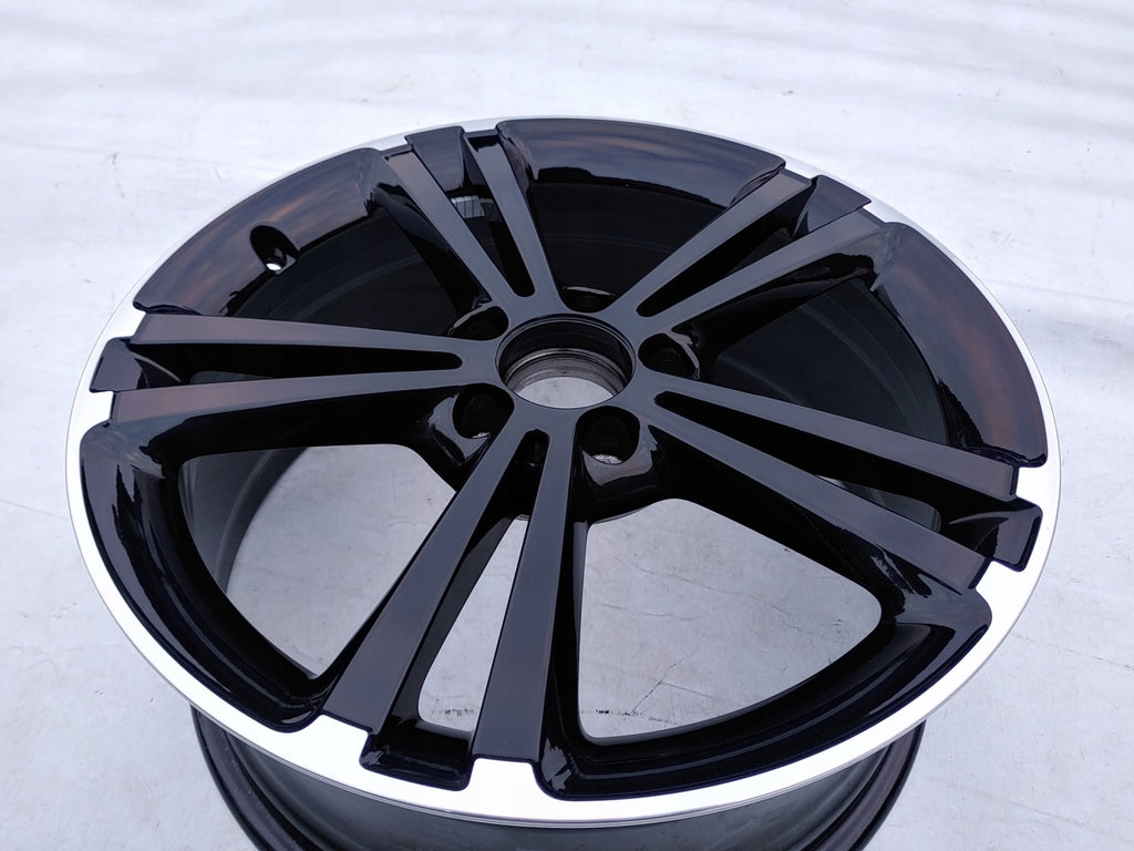 1x Alufelge 18 Zoll 7.5" 5x112 49ET Glanz Schwarz A1774011300 Mercedes-Benz Cla FEL7429729149js