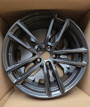 Laden Sie das Bild in den Galerie-Viewer, 1x Alufelge 19 Zoll 7.5" 5x112 32ET Graphit 8093921 BMW X3 G01 G02 Rim Wheel FEL3418054368sn