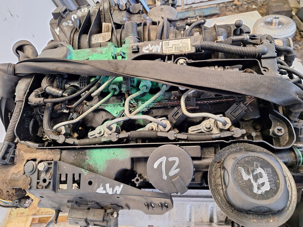 Motor BMW E60 E90 E87 N47D20A 2.0 170PS 166TKm Diesel Engine Unkomplett
