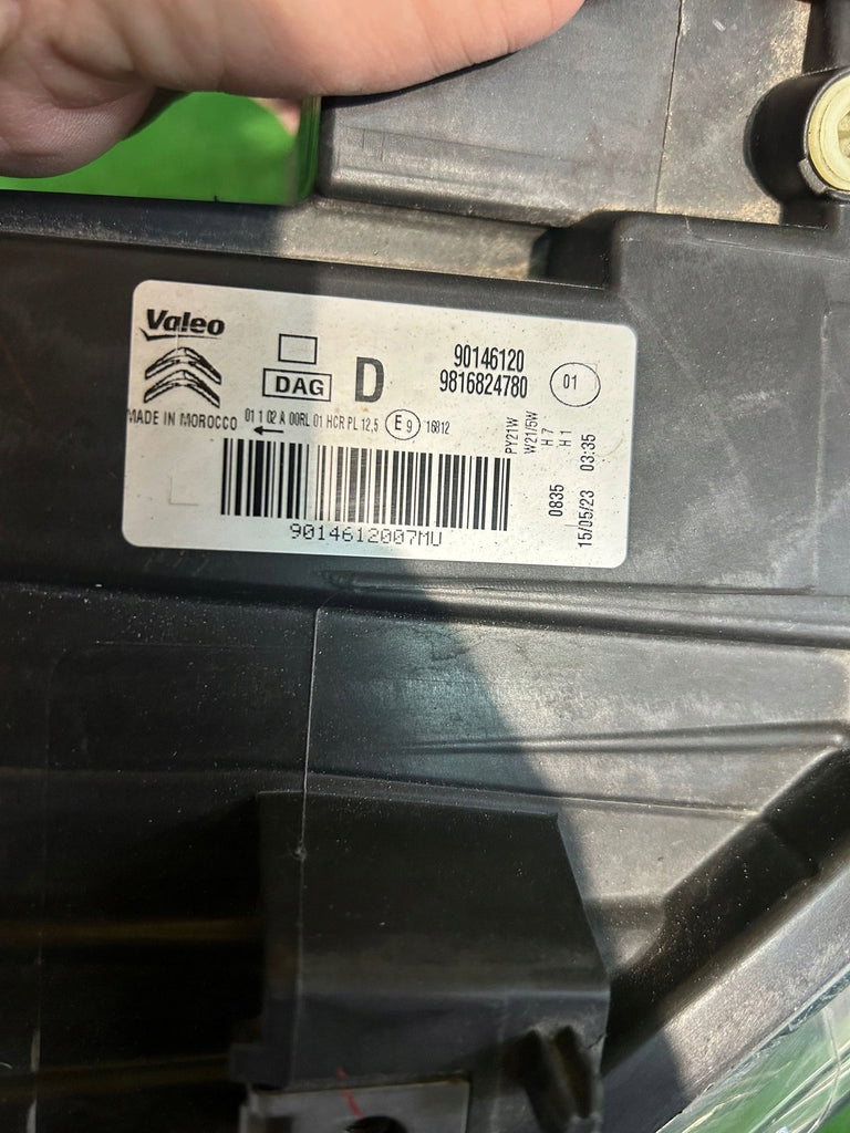 Frontscheinwerfer Citroën Berlingo 90146120 Rechts Scheinwerfer Headlight SCH7408111514zx