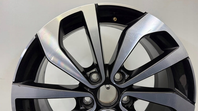 1x Alufelge 17 Zoll 7.0" 5x112 45ET Glanz Schwarz 2GA601025AC VW Rim Wheel FEL9522616611zl