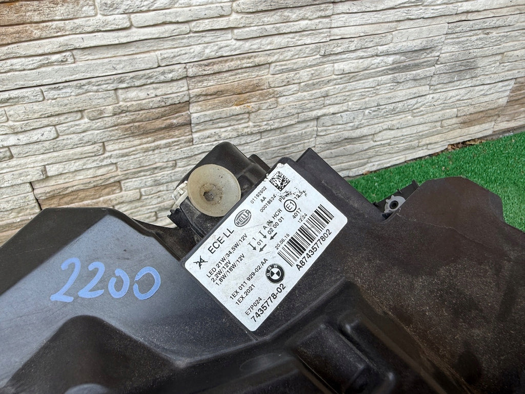 Frontscheinwerfer BMW 1 F21 F20 7435778-02 Full LED Rechts Headlight SCH5388471637mx