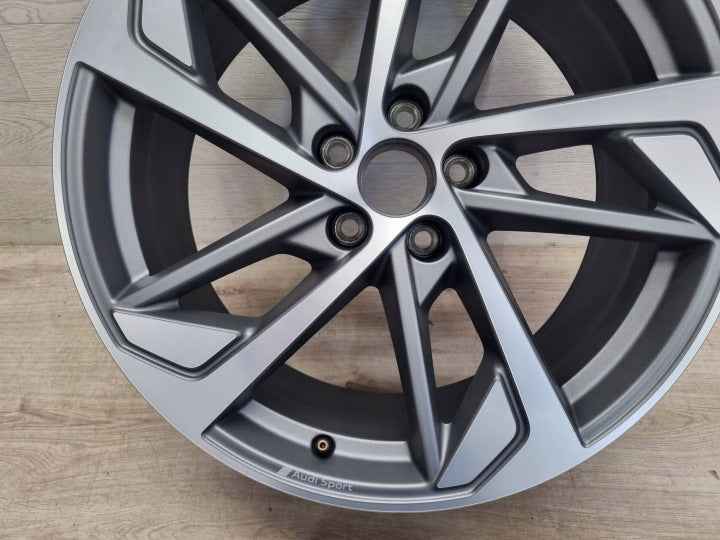 1x Alufelge 19 Zoll 8.5" 5x112 38ET Glanz Grau 83A601025 Audi Q3 Mg Rim Wheel FEL8676505528vn