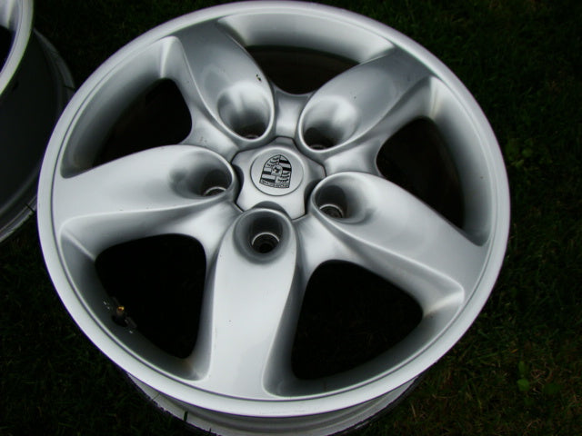 4x Alufelge 18 Zoll 8.0" 5x130 7L5601025C Porsche Cayenne Rim Wheel FEL7902563242oj