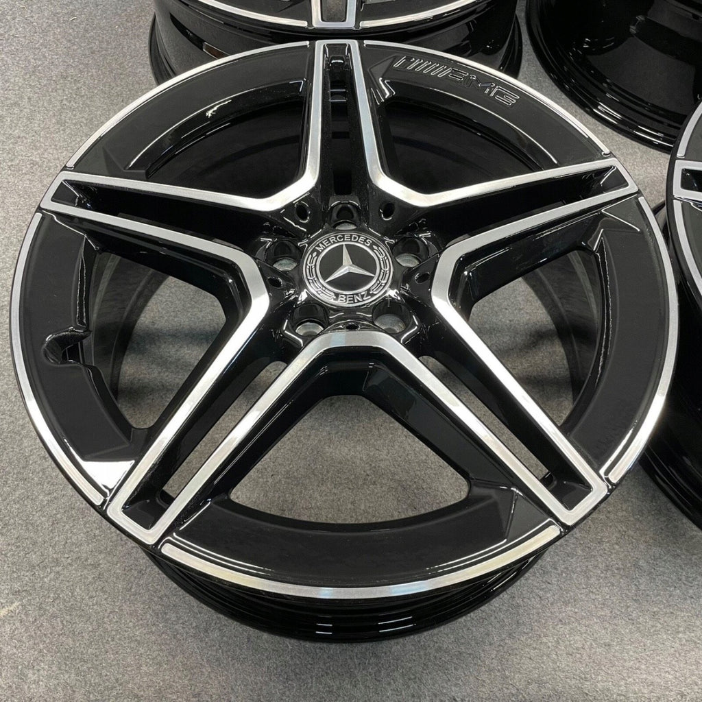 4x Alufelge 19 Zoll 8.0" 5x112 38ET A2534015300 Mercedes-Benz Glc C253 Rim Wheel FEL3622882631ce