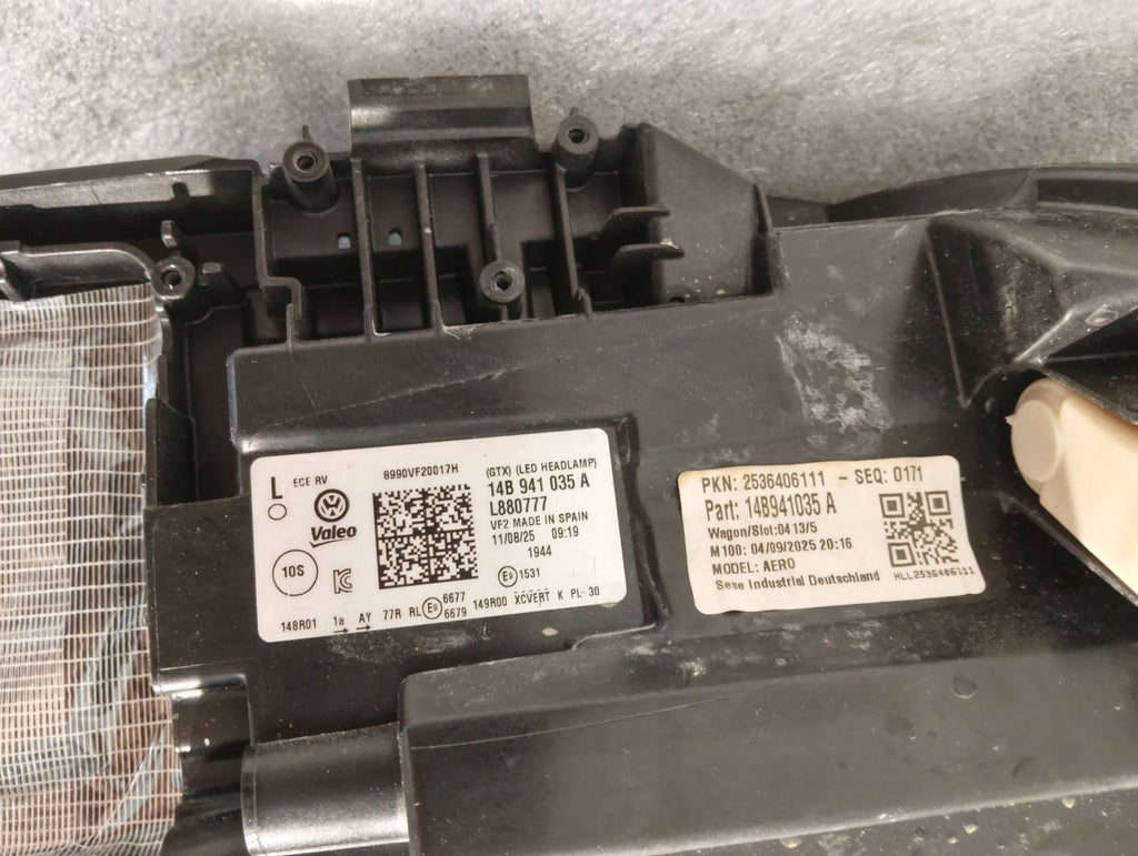 Frontscheinwerfer VW I 14B941035A LED Links Scheinwerfer Headlight SCH2957220426tu