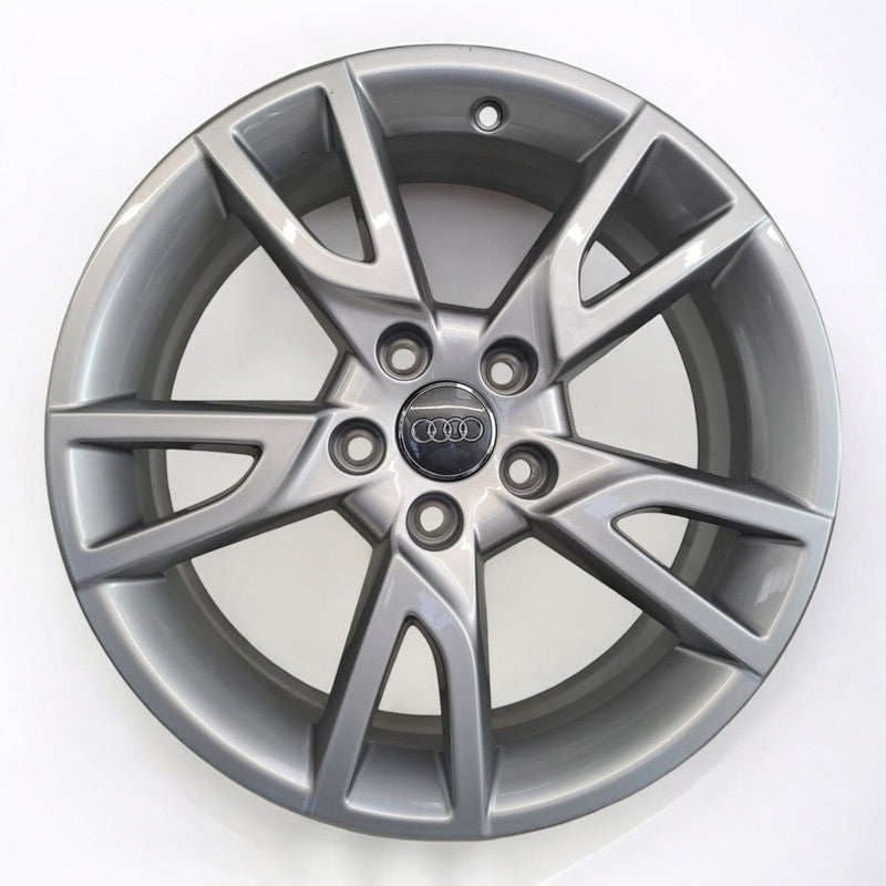 1x Alufelge 17 Zoll 6.5" 5x112 33ET Glanz Silber 8U0071497 Audi Rim Wheel