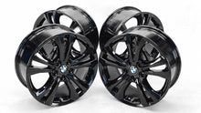 Load image into Gallery viewer, 4x Alufelge 18 Zoll 7.5&quot; 5x112 51ET Glanz Schwarz 6856069 BMW X2 F39 F48