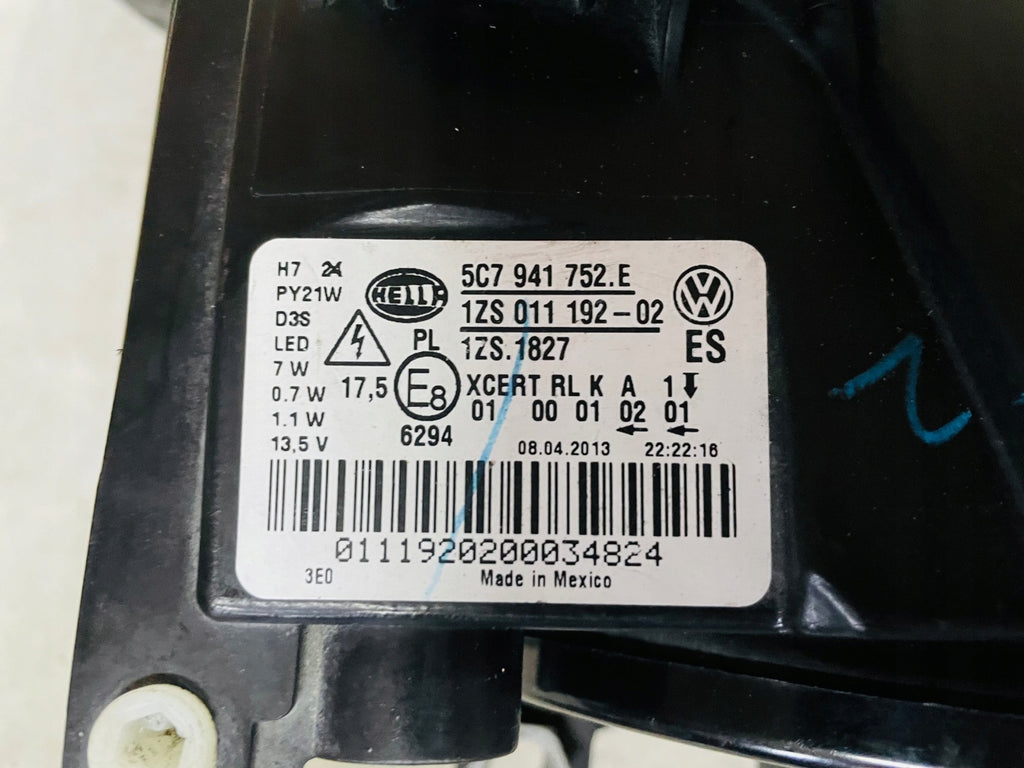 Frontscheinwerfer VW Jetta 5C7941752E Xenon Rechts Scheinwerfer Headlight SCH3765713928wc