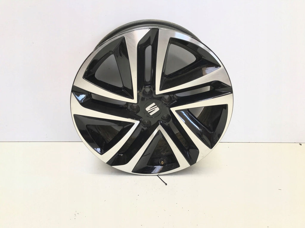1x Alufelge 18 Zoll 7.0" 5x112 43ET Glanz Schwarz 5FJ601025C Seat Tarraco FEL8206547159jb