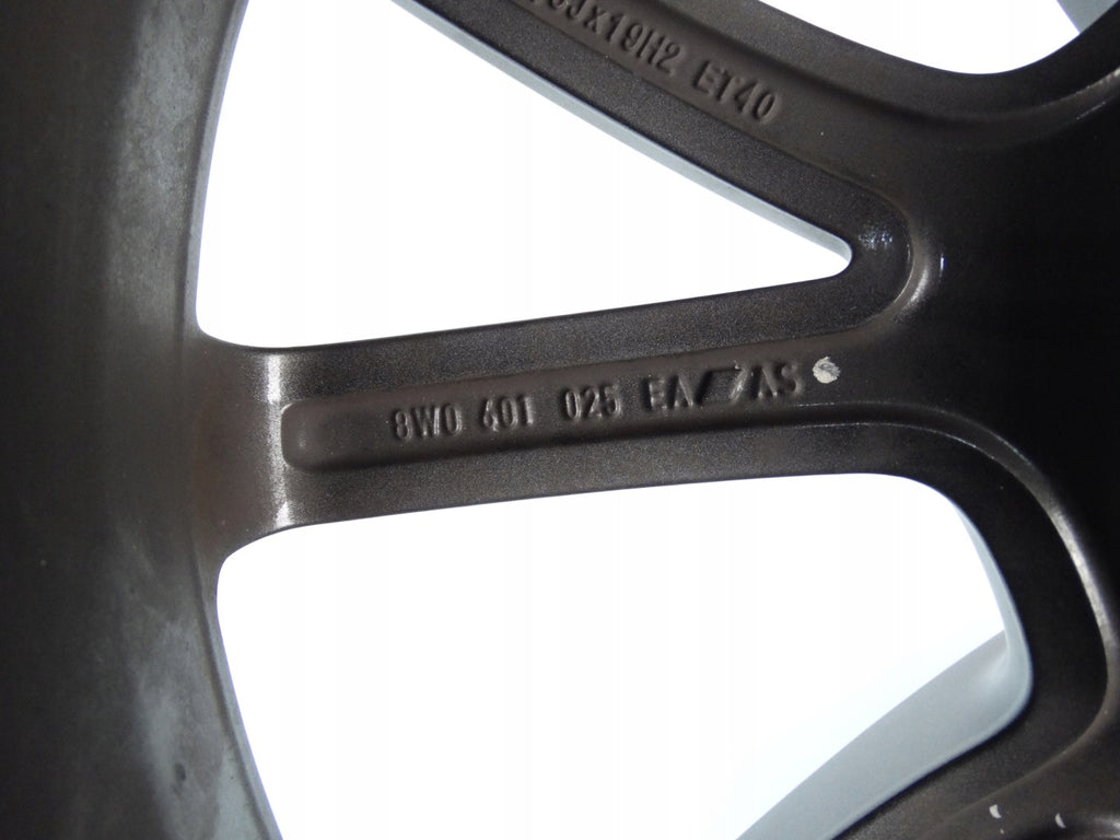 1x Alufelge 19 Zoll 8.5" 5x112 40ET 8W0601025EA Audi B9 Rim Wheel FEL1036397492jr