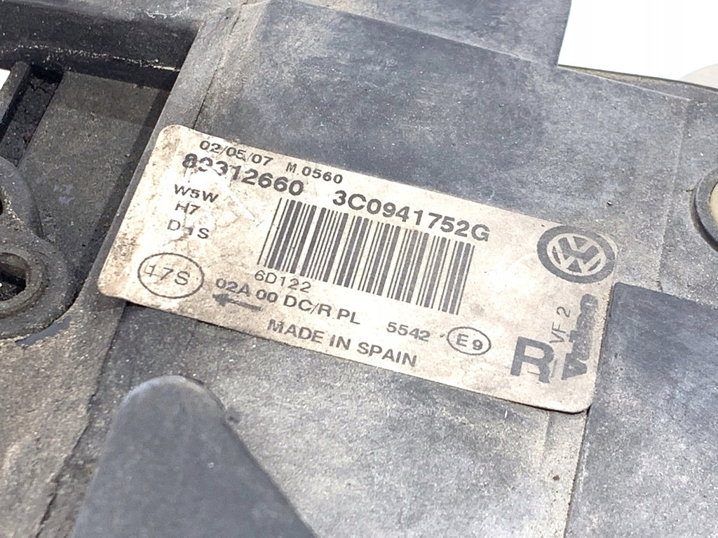 Frontscheinwerfer VW Passat 3C0941752G Links Scheinwerfer Headlight SCH4350200445lb