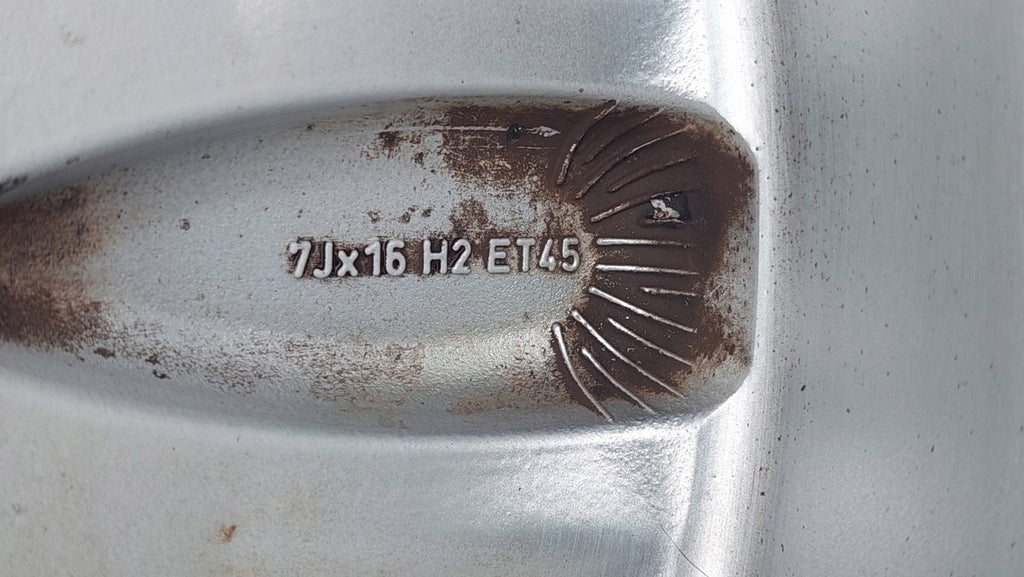 1x Alufelge 16 Zoll 7.0" 5x112 45ET Glanz Silber 8D0601025C Audi A4 B5 C5 B7 FEL6829623294ly