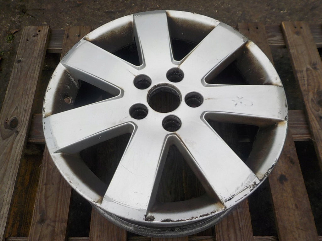 1x Alufelge 16 Zoll 6.5" 5x108 52 5ET Glanz Silber 1S7J-BA Ford Focus II Mondeo FEL7720669365jz