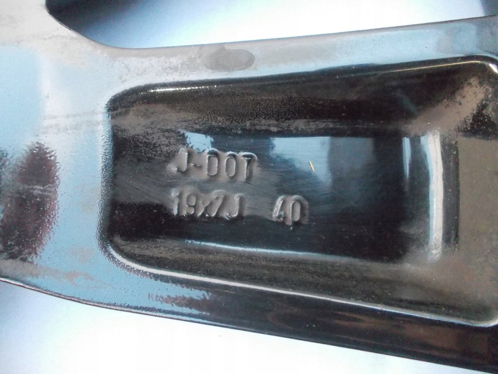 1x Alufelge 19 Zoll 7.0" 5x114.3 40ET Glanz Silber Nissan Qashqai I J10 J11 FEL5906896183hk