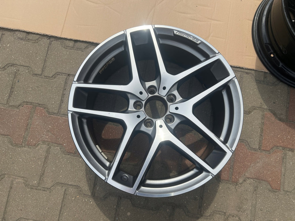 1x Alufelge 19 Zoll 8.0" 5x112 38ET A2534011800 Mercedes-Benz Glc Amg Rim Wheel