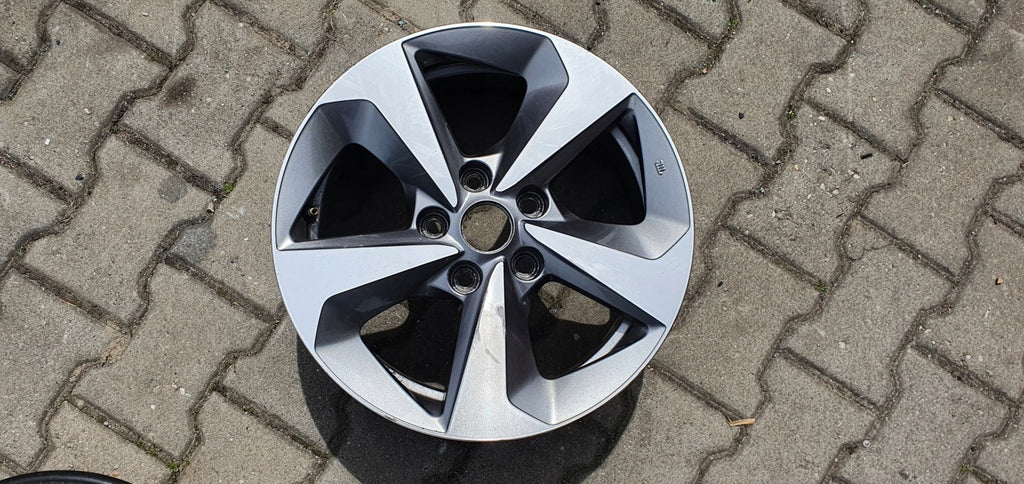 1x Alufelge 16 Zoll 6.5" 5x114.3 40ET Glanz Schwarz AC4CHT6 Nissan Qashqai Ii FEL4898629345jl