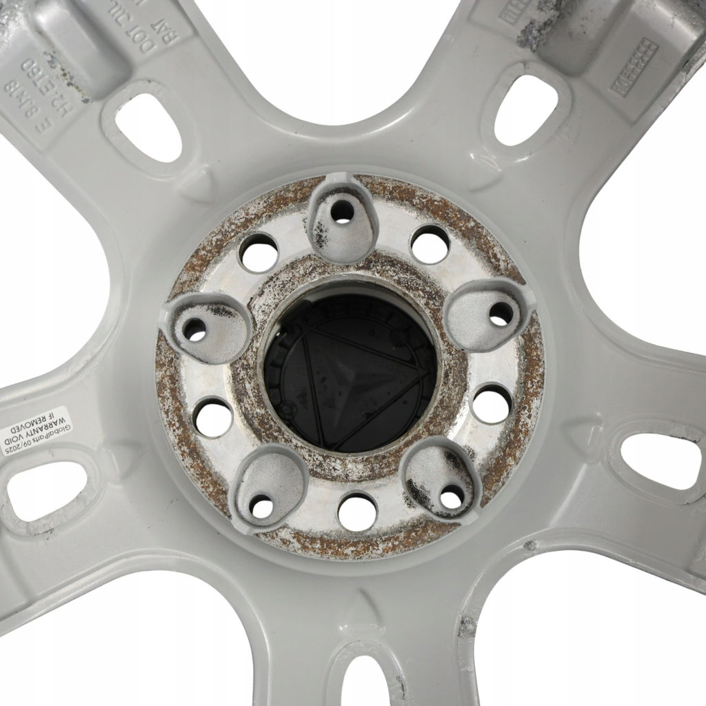 1x Alufelge 18 Zoll 8.0" 5x112 60ET Glanz Silber A1644015702 Mercedes-Benz W164 FEL9305185302kf
