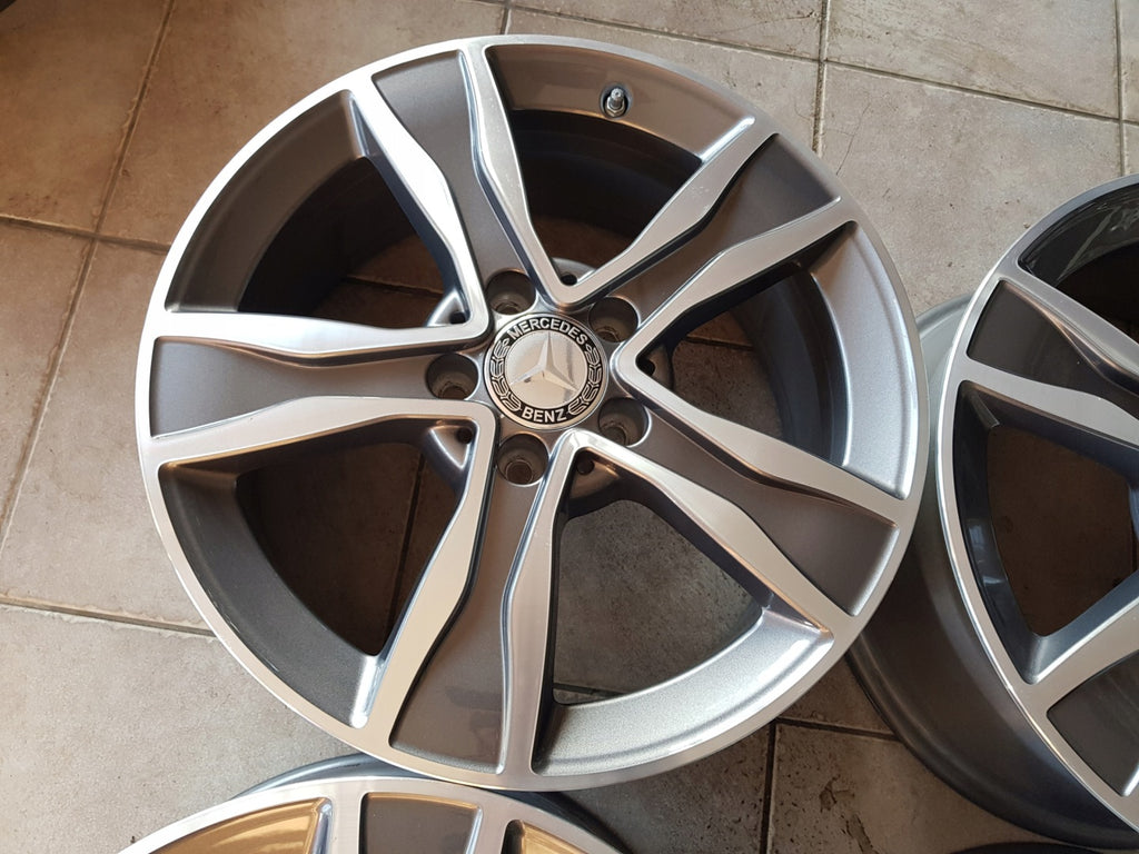 4x Alufelge 17 Zoll 7.0" 5x112 48 5ET A2054010800 Mercedes-Benz W205 Rim Wheel FEL7069109617te